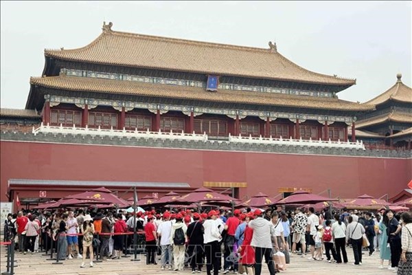 Du lịch Tết Trung Quốc sôi động, khách quốc tế tăng mạnh