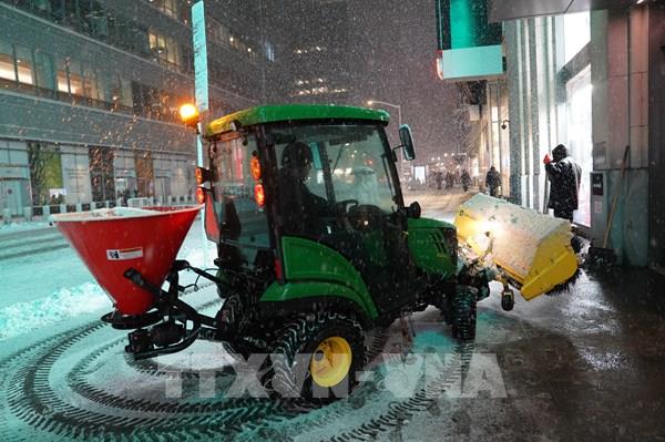 Miền Đông Bắc nước Mỹ nỗ lực dọn dẹp sau cơn bão tuyết dữ dội