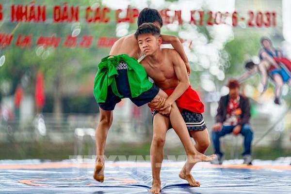 Giữ hồn thượng võ nơi sân vật Đền Trúc Lâm