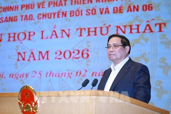 Thủ tướng Phạm Minh Chính: Bứt phá kinh tế số, lấy kinh tế dữ liệu và trí tuệ nhân tạo làm trụ cột phát triển mới
