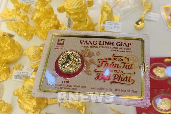 Trước ngày vía Thần Tài: Sức mua vàng tăng, chủ yếu giao dịch nhỏ lẻ