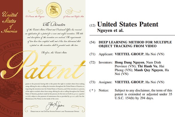 Giải pháp "theo vết bằng AI" của công ty Việt nhận bằng sáng chế tại Mỹ