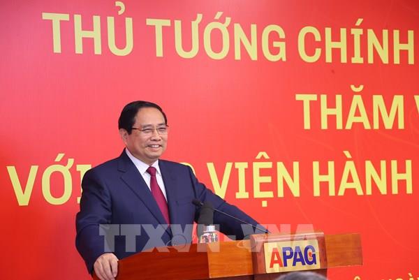 Thủ tướng: Quản trị hành chính công giữ vị trí bản lề trong toàn bộ tiến trình phát triển