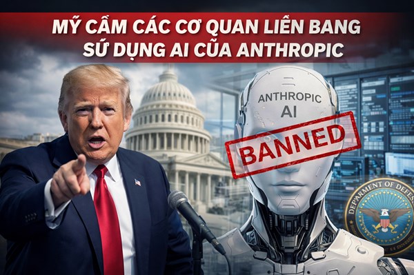 Mỹ cấm các cơ quan liên bang sử dụng AI của Anthropic
