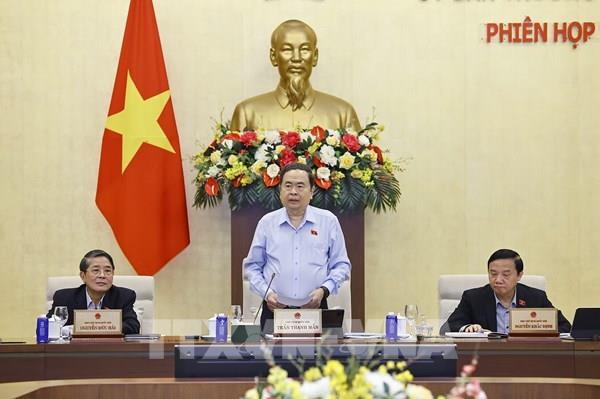 Khai mạc Phiên họp thứ 55 của Ủy ban Thường vụ Quốc hội