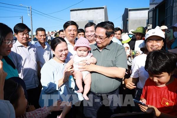 Thủ tướng kiểm tra các tuyến đường bộ cao tốc và kết quả triển khai Chiến dịch Quang Trung ở miền Trung