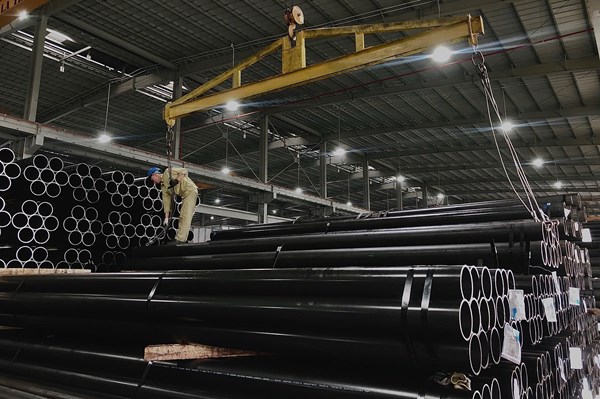 Hòa Phát đưa Nhà máy ống thép công suất 400.000 tấn/năm tại Tây Ninh vào hoạt động