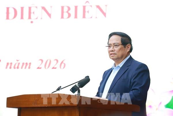 Thủ tướng Phạm Minh Chính: Điện Biên phải nỗ lực để tỉnh giàu, dân hạnh phúc