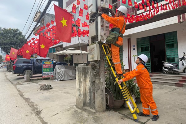 Điện lực miền Bắc sẵn sàng cấp điện an toàn, ổn định cho hơn 11.500 đơn vị bầu cử 