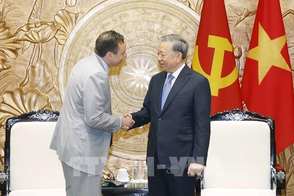 Tổng Bí thư Tô Lâm tiếp Chủ tịch kiêm Tổng Giám đốc điều hành Tập đoàn GE Vernova (Hoa Kỳ)