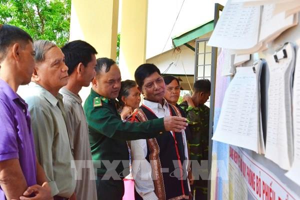 Bầu cử Quốc hội và HĐND: Cử tri vùng biên Gia Lai sẵn sàng cho ngày bầu cử