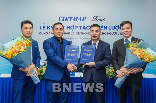 Ford Việt Nam hợp tác Vietmap cung cấp giải pháp lái xe thông minh