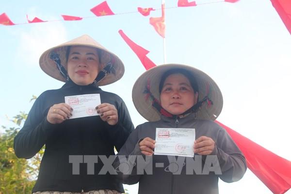 Hoàn thành bầu cử sớm tại hai cụm đảo ở Cà Mau