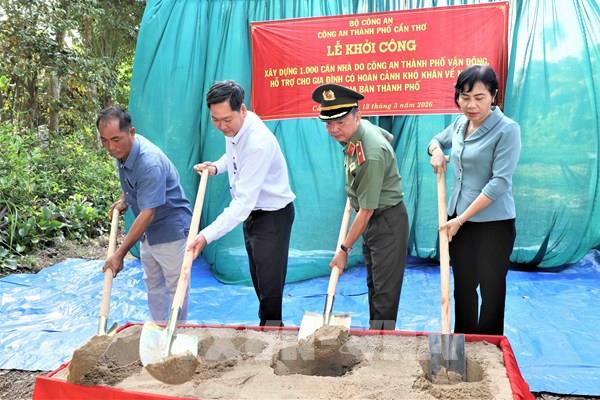 Cần Thơ khởi công chương trình 1.000 căn nhà an sinh