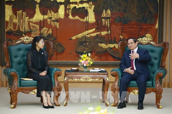 Thủ tướng Phạm Minh Chính tiếp Đại sứ Thái Lan tại Việt Nam