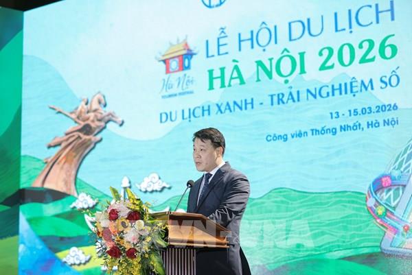 Khai mạc Lễ hội Du lịch Hà Nội 2026 “Du lịch xanh, trải nghiệm số”
