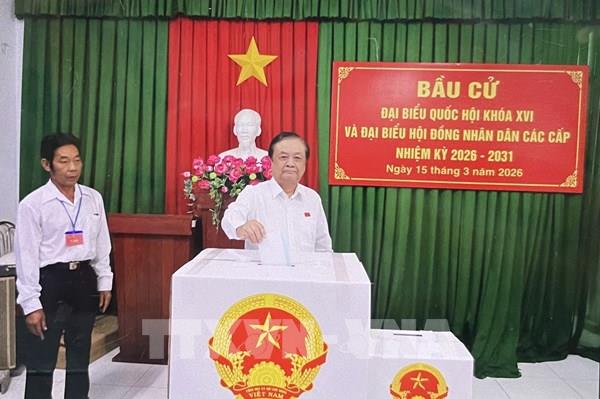 Từ cù lao đến biên giới, Đồng Tháp rộn ràng ngày bầu cử