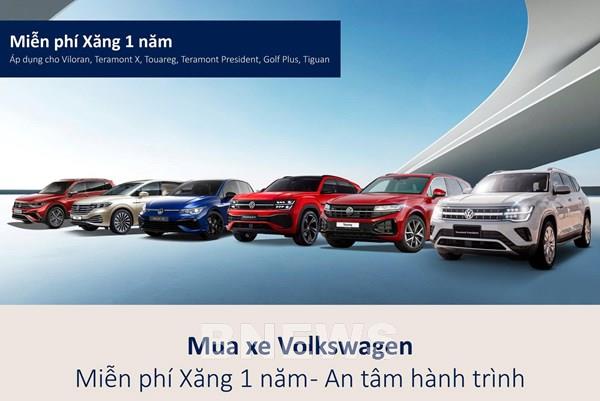 Volkswagen Việt Nam ưu đãi “Miễn phí xăng 1 năm” cho nhiều mẫu xe
