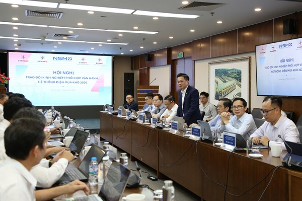 Bàn giải pháp vận hành hệ thống điện mùa khô 2026