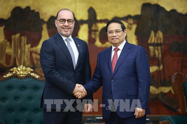 Thủ tướng Phạm Minh Chính đề nghị Qatar đẩy mạnh hợp tác năng lượng với Việt Nam
