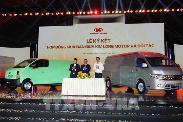 Kim Long Motor khánh thành nhà máy sản xuất xe tải vốn đầu tư 900 tỷ đồng