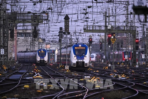 Đường sắt Đức chi hơn 156 triệu euro bồi thường chậm tàu