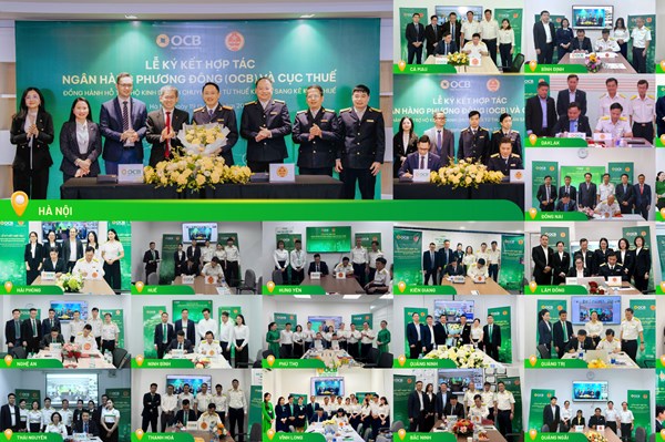 Ngành thuế hợp tác với Ngân hàng OCB hỗ trợ hộ kinh doanh chuyển sang kê khai thuế