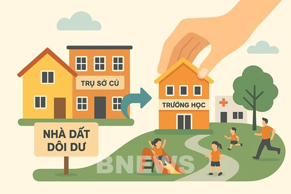 Vướng mắc "tái sử dụng" tài sản công dôi dư 