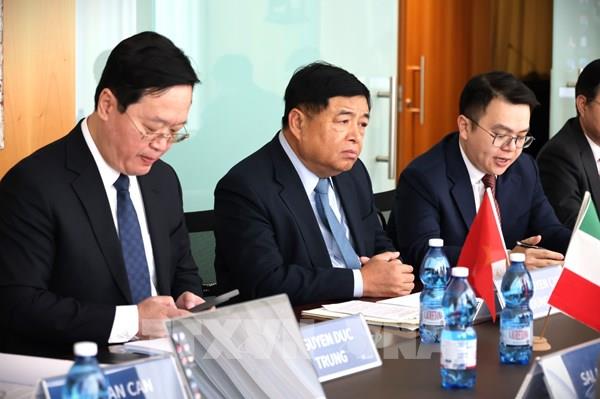 Kết nối hợp tác doanh nghiệp Việt Nam - Italy