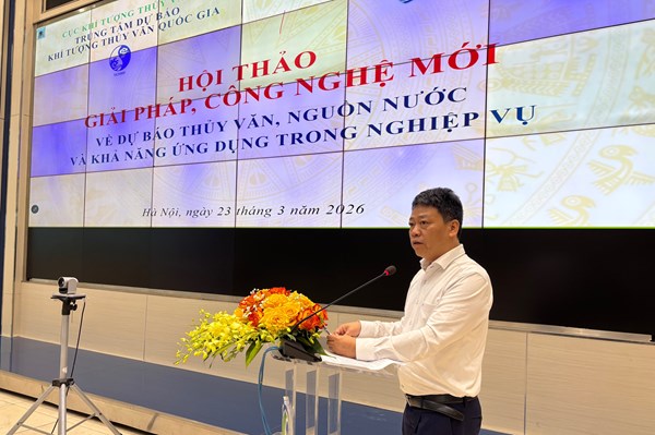 Giải bài toán dự báo nguồn nước bằng công nghệ và dữ liệu mới