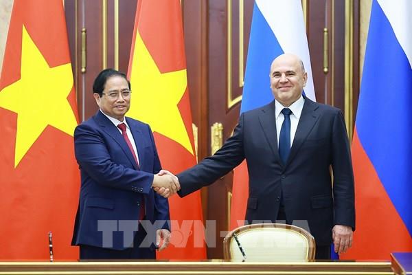 Truyền thông Nga đưa tin đậm nét về chuyến thăm của Thủ tướng Phạm Minh Chính