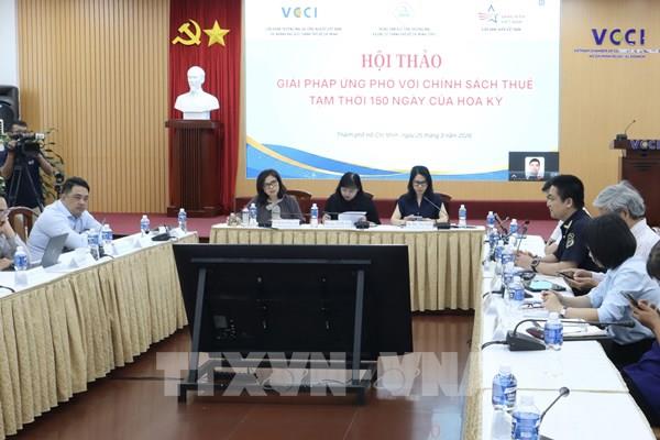 Giải pháp ứng phó chính sách thuế tạm thời 150 ngày của Hoa Kỳ