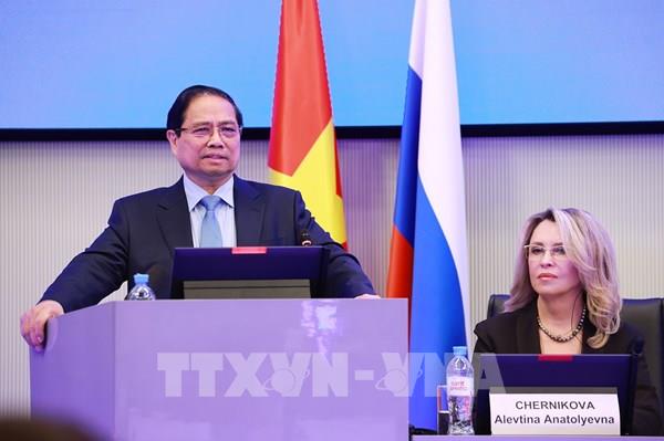 Thủ tướng Phạm Minh Chính thăm Đại học hàng đầu của LB Nga
