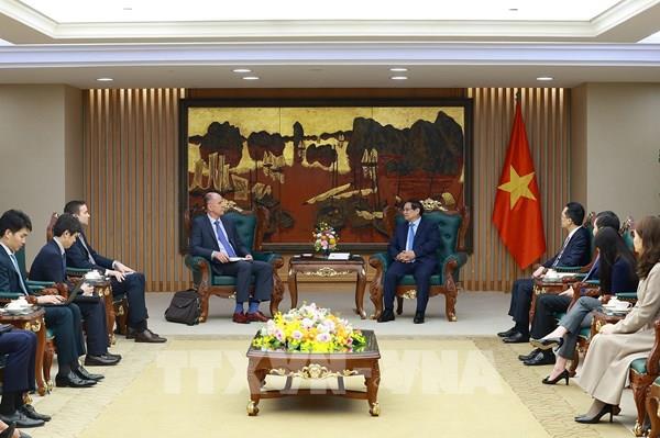 Thủ tướng Phạm Minh Chính tiếp Đoàn cán bộ Quỹ tiền tệ Quốc tế (IMF)