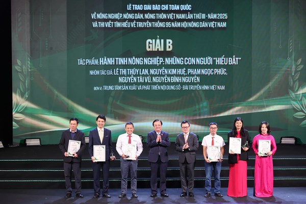 Khởi động Giải báo chí toàn quốc về nông nghiệp, nông dân, nông thôn năm 2026