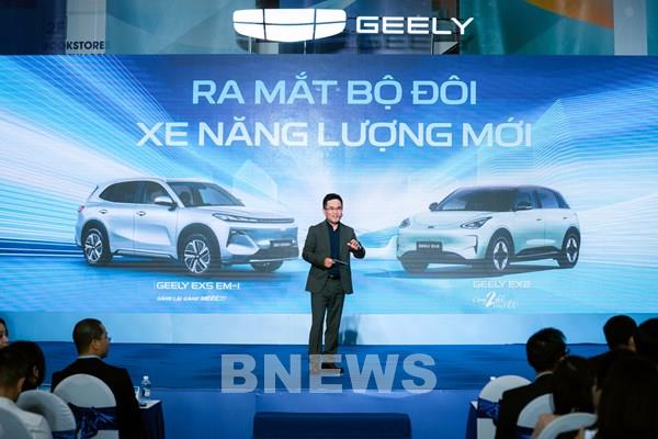 Geely Việt Nam ra mắt bộ đôi xe năng lượng mới EX5 EM-i và EX2