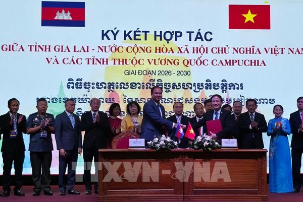 Gia Lai ký kết hợp tác với các tỉnh thuộc Vương quốc Campuchia