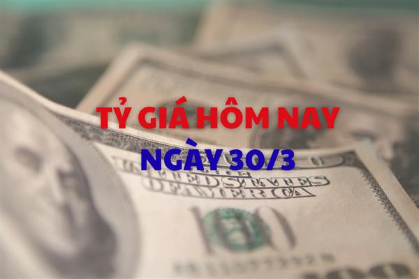 Tỷ giá hôm nay 30/3: Giá USD ổn định, NDT đi xuống