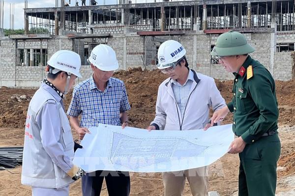 Khắc phục khó khăn, đẩy nhanh tiến độ xây dựng trường học tại vùng biên