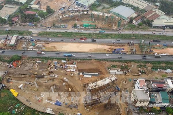 Hà Nội: Đẩy nhanh tiến độ dự án nút giao khác mức vành đai 3,5 với Đại lộ Thăng Long