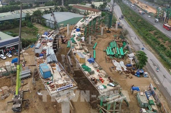 Hà Nội điều chỉnh tổ chức giao thông phục vụ thi công đường Vành đai 3,5 với Đại lộ Thăng Long