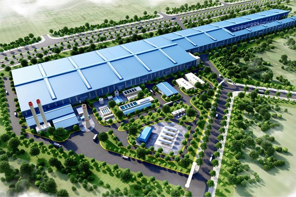 Hòa Phát đẩy nhanh tiến độ Dự án Nhà máy Sản xuất Ray và Thép đặc biệt