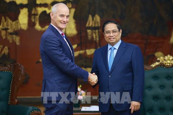Thủ tướng Phạm Minh Chính tiếp Giám đốc Đại học RMIT, Australia