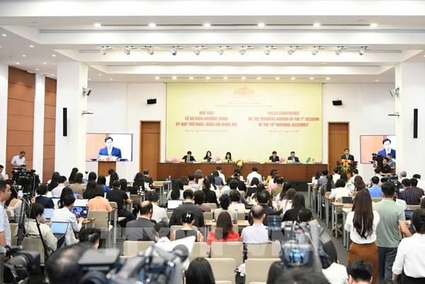 Họp báo Kỳ họp thứ nhất, Quốc hội khóa XVI: Đề xuất giải pháp đột phá để thực hiện mục tiêu tăng trưởng hai con số