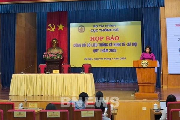 Quý 1/2026, GDP đạt mức tăng trưởng ấn tượng 7,83%