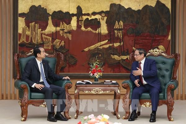 Thủ tướng Phạm Minh Chính tiếp Đại sứ Trung Quốc tại Việt Nam