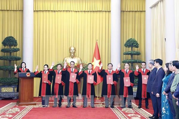 Tổng Bí thư, Chủ tịch nước Tô Lâm trao quyết định bổ nhiệm Thẩm phán Tòa án nhân dân tối cao