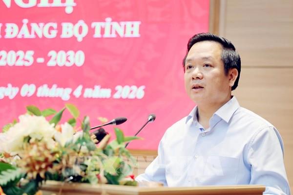 Chủ tịch UBND tỉnh Phạm Quang Ngọc được bầu giữ chức Bí thư Tỉnh ủy Hưng Yên