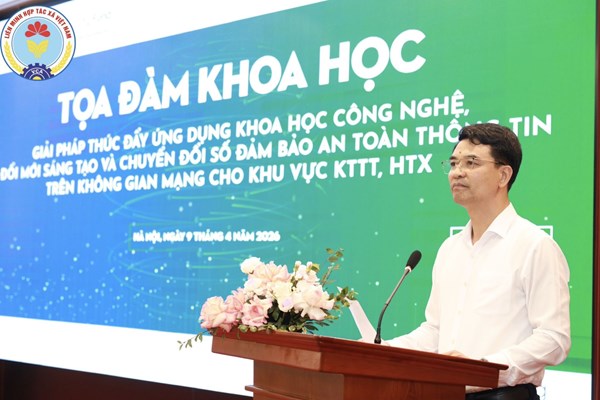 Số hóa quy trình sản xuất và tiêu thụ sản phẩm cho khu vực hợp tác xã