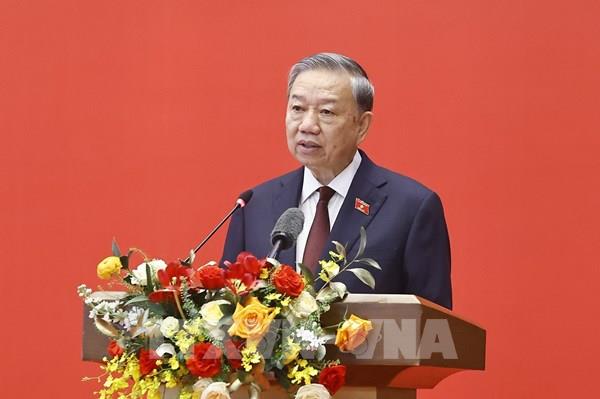 Tổng Bí thư, Chủ tịch nước Tô Lâm trao Quyết định của Bộ Chính trị chỉ định Đảng ủy Quốc hội nhiệm kỳ 2025 – 2030